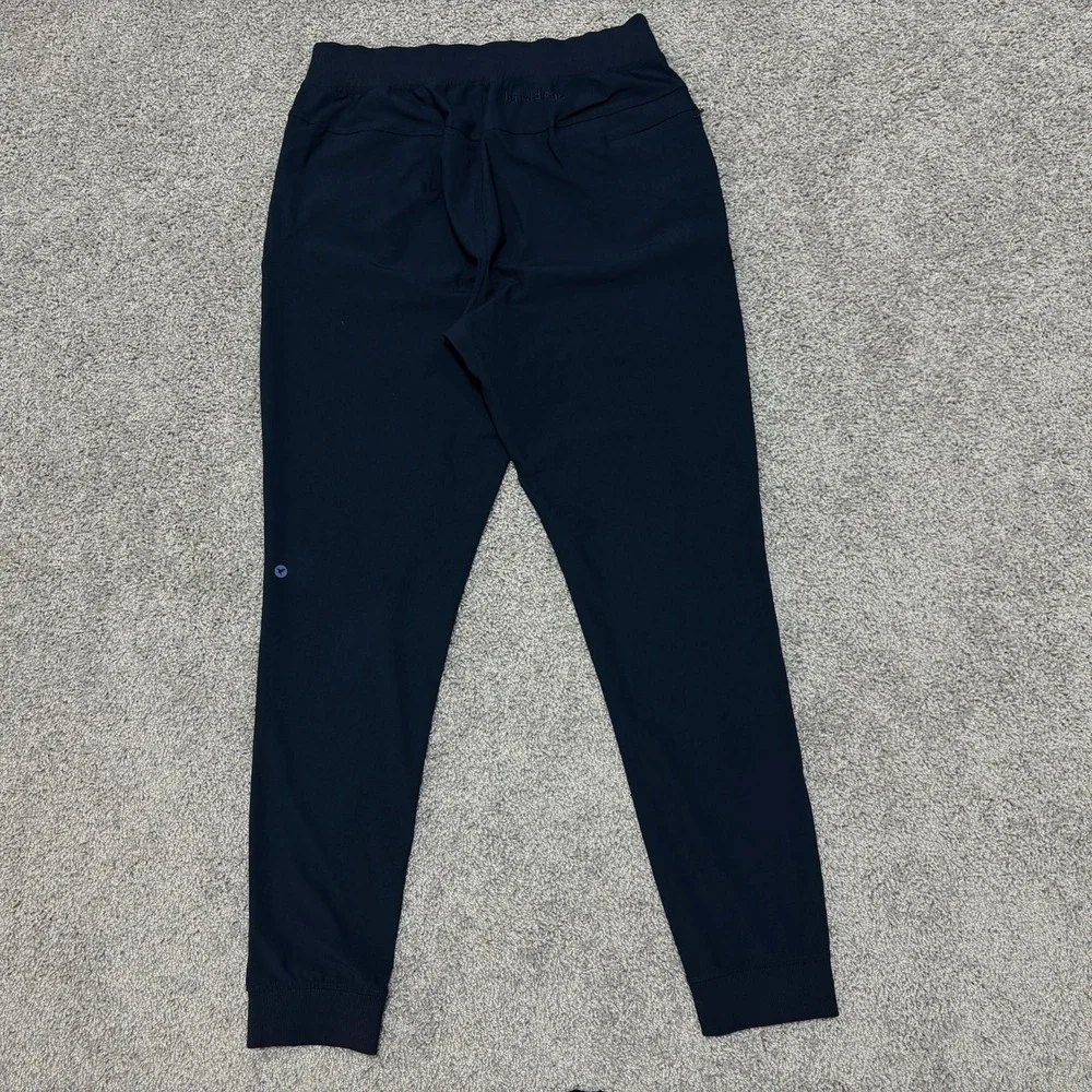 Birddogs Joggers Drawstring Performance Stretch Zip Pocket Navy Blue Mens Medium - Picture 5 of 14